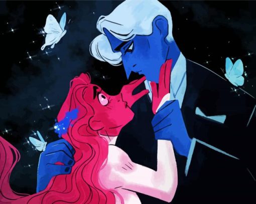 Lore Olympus Persephone And Hades Diamond Painting