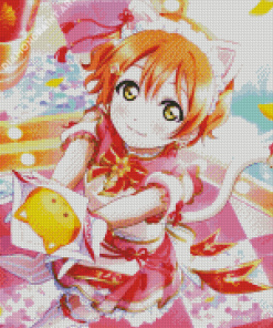 Love Live Anime Rin Hoshizora Diamond Painting