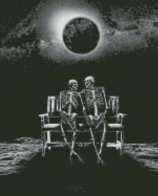 Love Skeletons Diamond Paintings