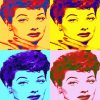 Lucy Pop Art Warhol Art Diamond Painting