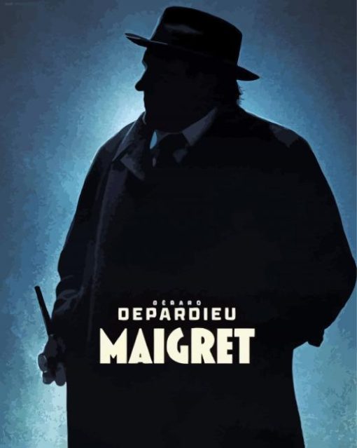 Maigret Movie Poster Diamond Painting