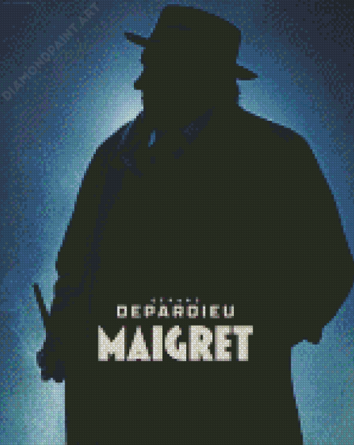 Maigret Movie Poster Diamond Painting