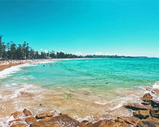 Manly Beach Diamond Painting