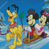 Mickey Mouse Christmas Diamond Painting