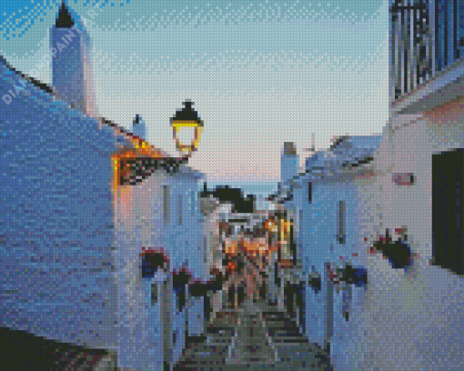 Mijas Pueblo Spain Diamond Painting