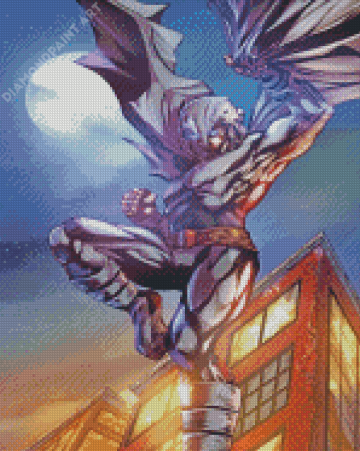 Moon Knight Art Diamond Painting