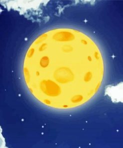 Moon Made Of Cheese Diamond Painting