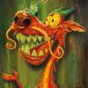 Mushu Character Art Diamond Painting