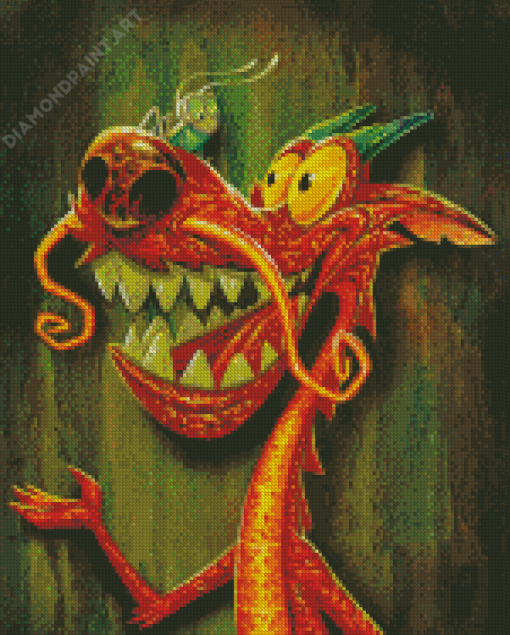 Mushu Character Art Diamond Painting