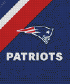 NE Patriots Football Team Logo Diamond Paintings