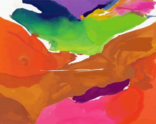 Nature Abhors A Vacuum By Helen Frankenthaler Diamond Painting