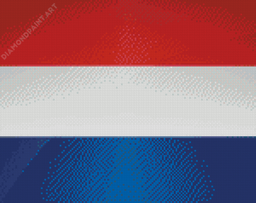 Netherlands Flag Diamond Painting