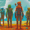 No Mans Sky Characters Diamond Painting