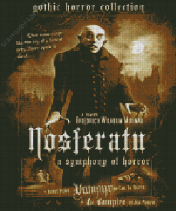 Nosferatu Movie Poster Diamond Painting