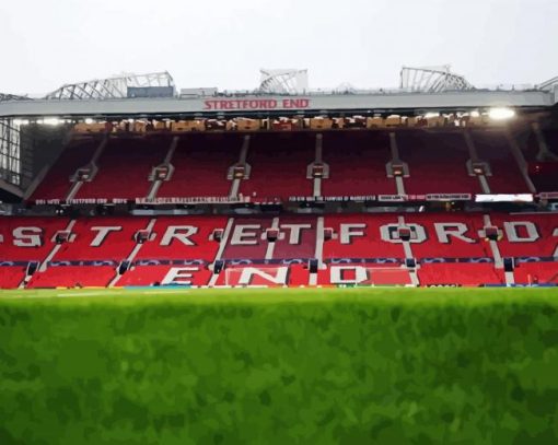 Old Trafford Stadium Diamond Painting