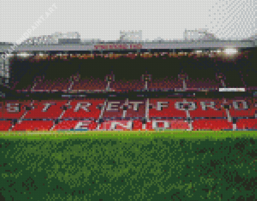 Old Trafford Stadium Diamond Painting