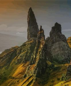 Old Man Of Storr Diamond Painting