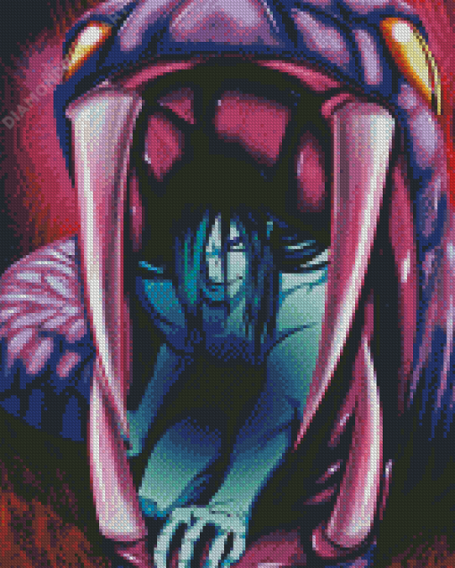 Orochimaru Naruto Manga Diamond Painting