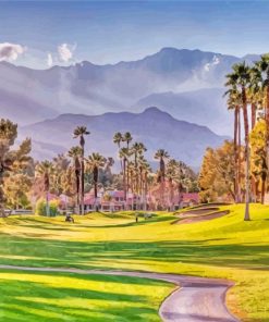 Palm Desert California View Diamond Painting