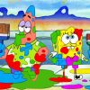 Patrick Star And Spongebob Diamond Painting