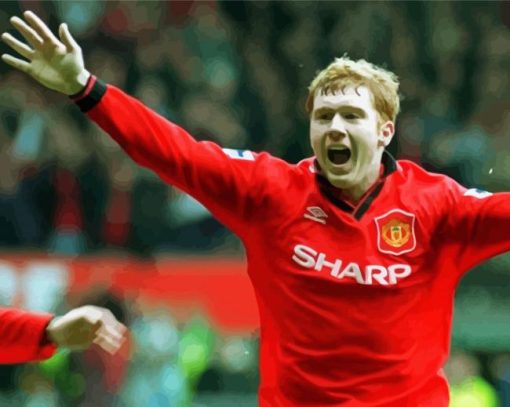 Paul Scholes Manchester United Diamond Painting