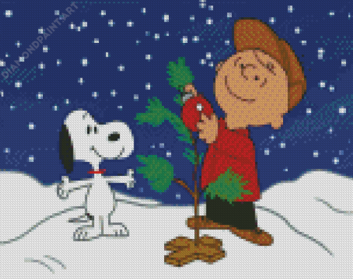 Peanuts Christmas Diamond Painting