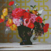 Peonies And Ranunculus Vase Diamond Paintings