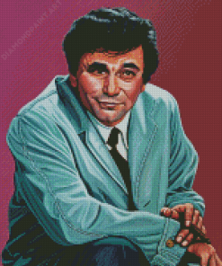 Peter Falk Columbo Art Diamond Painting