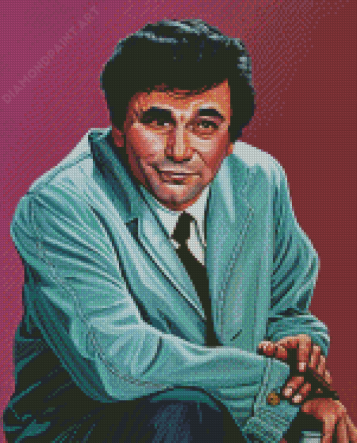 Peter Falk Columbo Art Diamond Painting