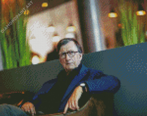 Philosopher Bruno Latour Diamond Painting