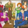 Phoenix Wright Ace Attorney Video Game Diamond Painting