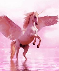 Pink Horse Diamond Paintings