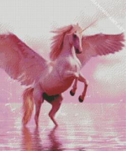 Pink Horse Diamond Paintings