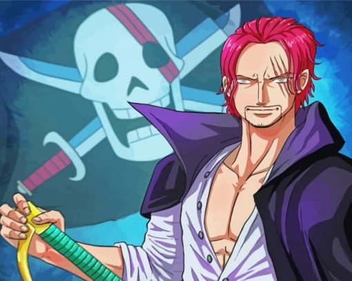 Pirate Shanks One Piece Anime Diamond Painting