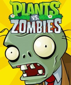 Plants VS Zombies Poster Diamond Painting