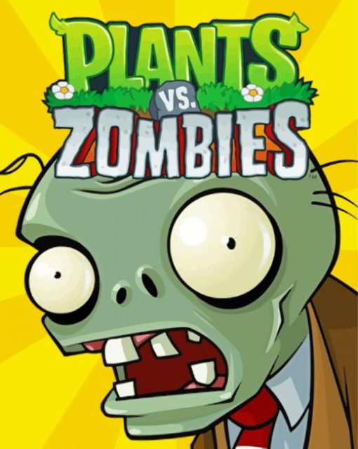 Plants VS Zombies Poster Diamond Painting