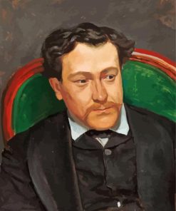 Portrait Of Edouard Blau By Frederic Bazille Diamond Painting