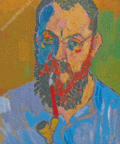 Portrait Of Matisse By Andre Derain Diamond Painting