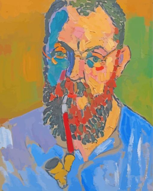 Portrait Of Matisse By Andre Derain Diamond Painting