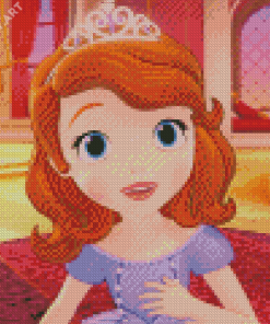 Princess Sofia Diamond Painting