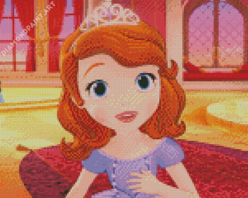 Princess Sofia Diamond Painting