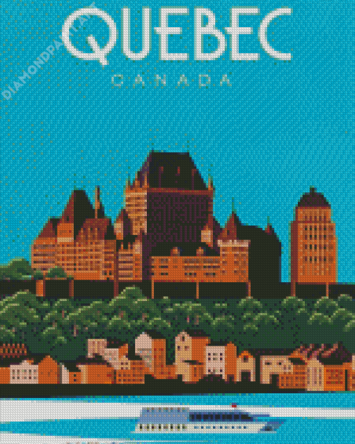 Quebec City Diamond Painting