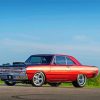 Red Dodge Dart Diamond Painting