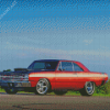 Red Dodge Dart Diamond Painting