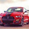 Red Ford Shelby GT500 Diamond Painting