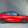 Red Hyundai Veloster Diamond Painting