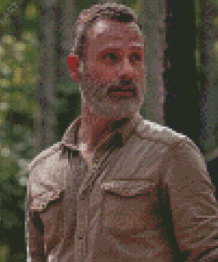 Rick Grimes Diamond Painting