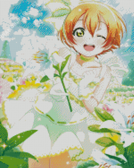 Rin Hoshizora Diamond Painting