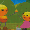 Rolie Polie Olie Characters Diamond Painting