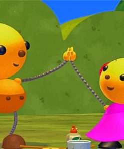 Rolie Polie Olie Characters Diamond Painting